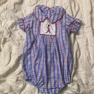 Little English Baby Boys 6 mo Christmas Soldier Bubble